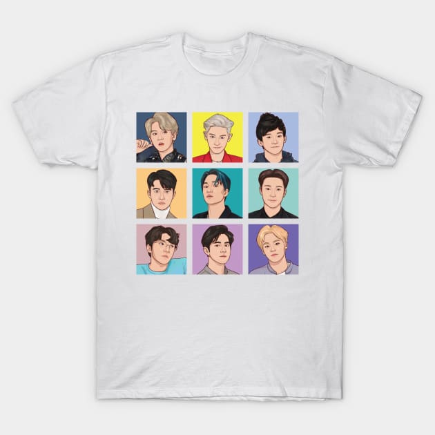 Tooniefied EXO T-Shirt by Tooniefied